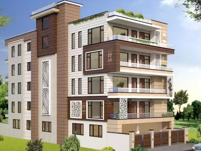Flat of 1375 Sq. Ft in Auction